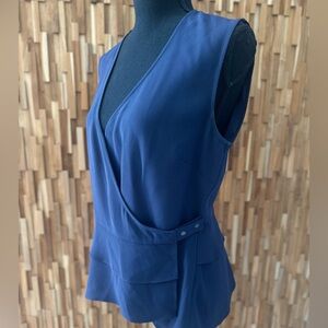 BCBGMAXAZRIA Blue Top
